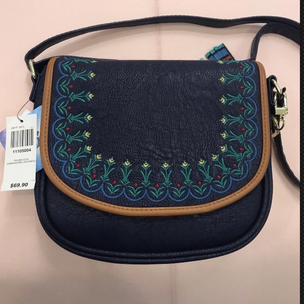 Disney Loungefly Frozen Crossbody Embroidered Bag